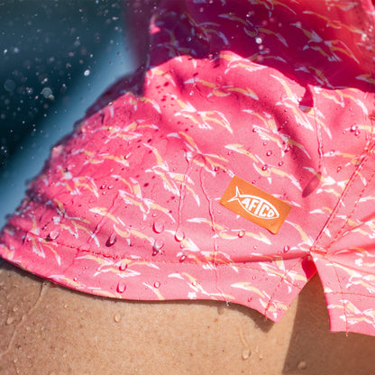 Women's Strike Printed Swim Shorts