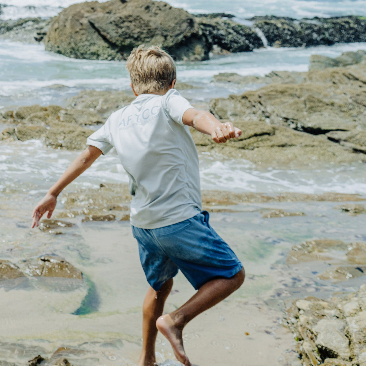 Youth Strike Swim Shorts - Kid's Swim Trunks