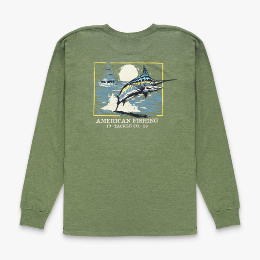 Youth Flying Bill Long Sleeve Fishing T-Shirt