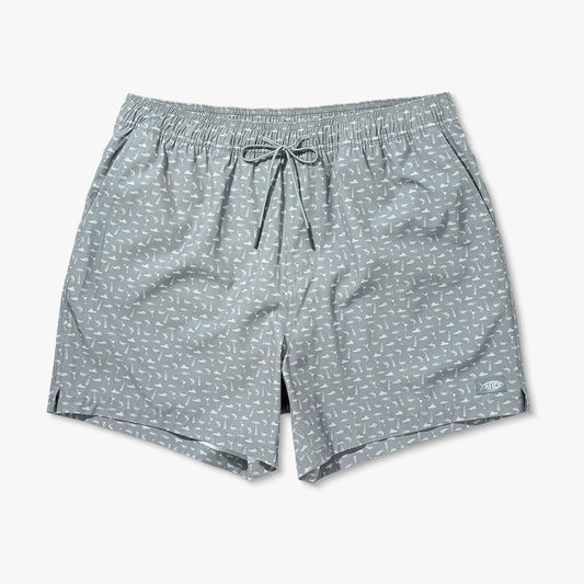Strike Printed Swim Trunks