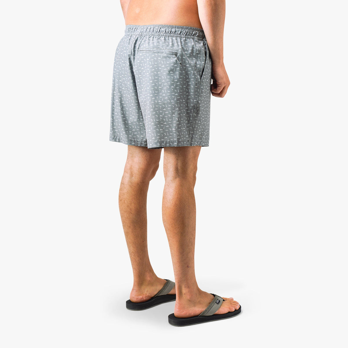 Strike Printed Swim Trunks