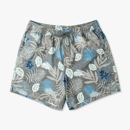 Strike Printed Swim Trunks