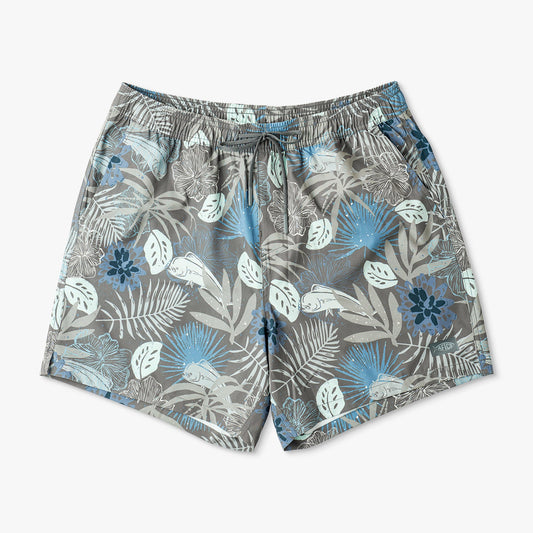 Strike Printed Swim Trunks