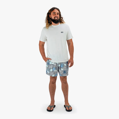 Strike Printed Swim Trunks