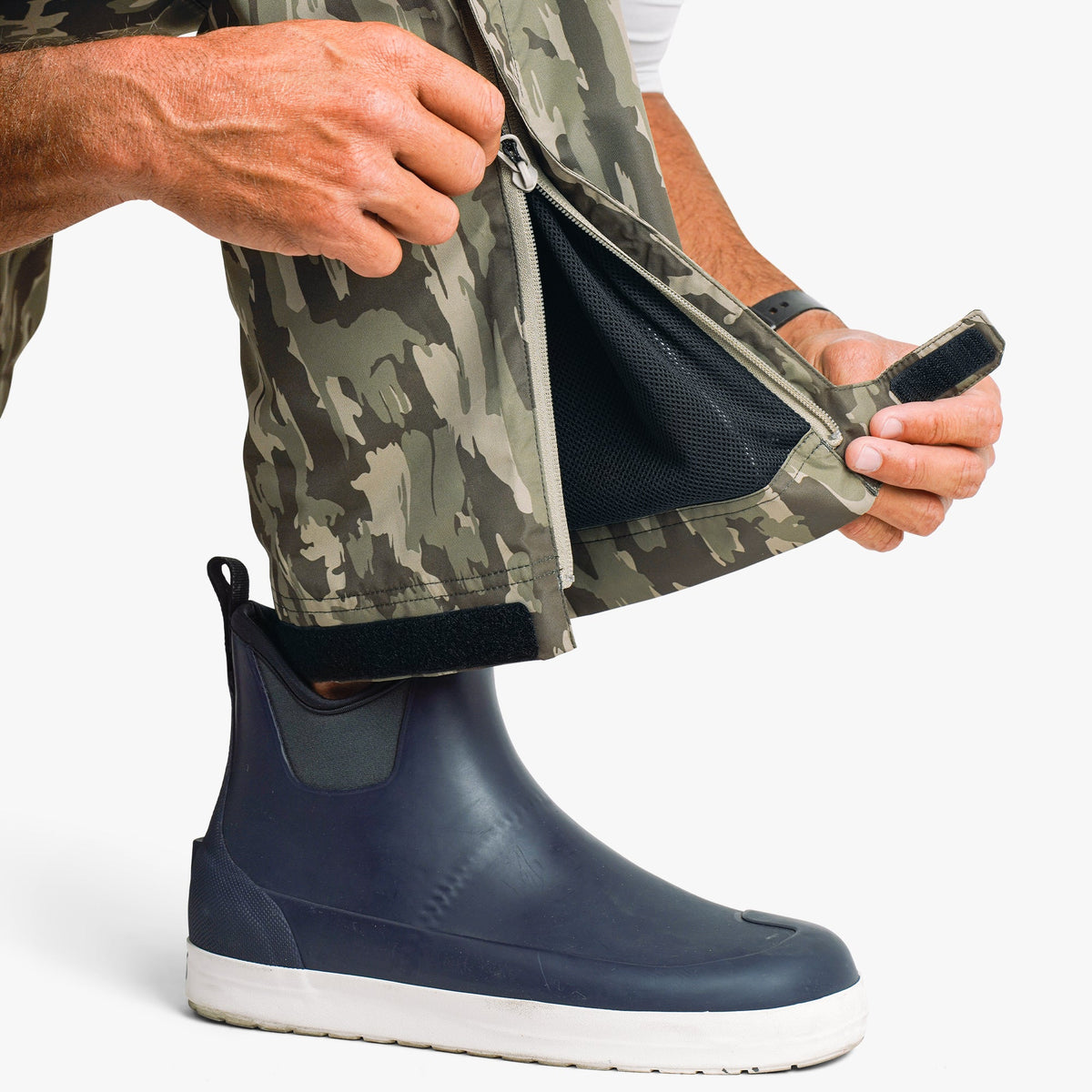 Crossing Printed Camo Fishing Pants
