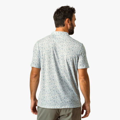 Qualifier Printed Performance Polo Shirt