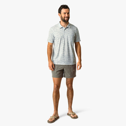 Qualifier Printed Performance Polo Shirt