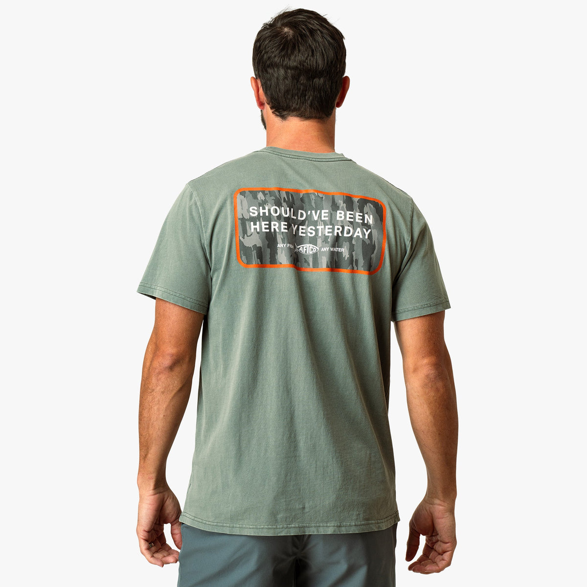 Yesterday Short Sleeve Men's Fishing T-Shirt