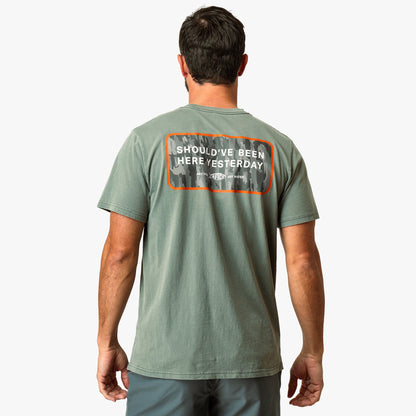 Yesterday Short Sleeve Men's Fishing T-Shirt