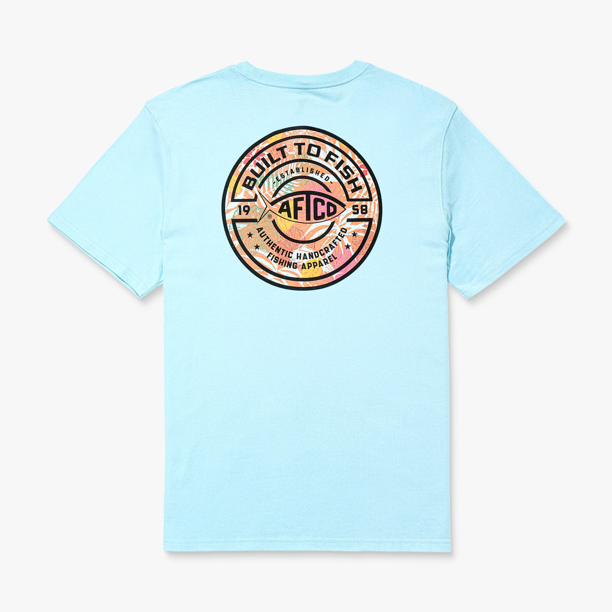 Tropics Short Sleeve Men's Fishing T-Shirt
