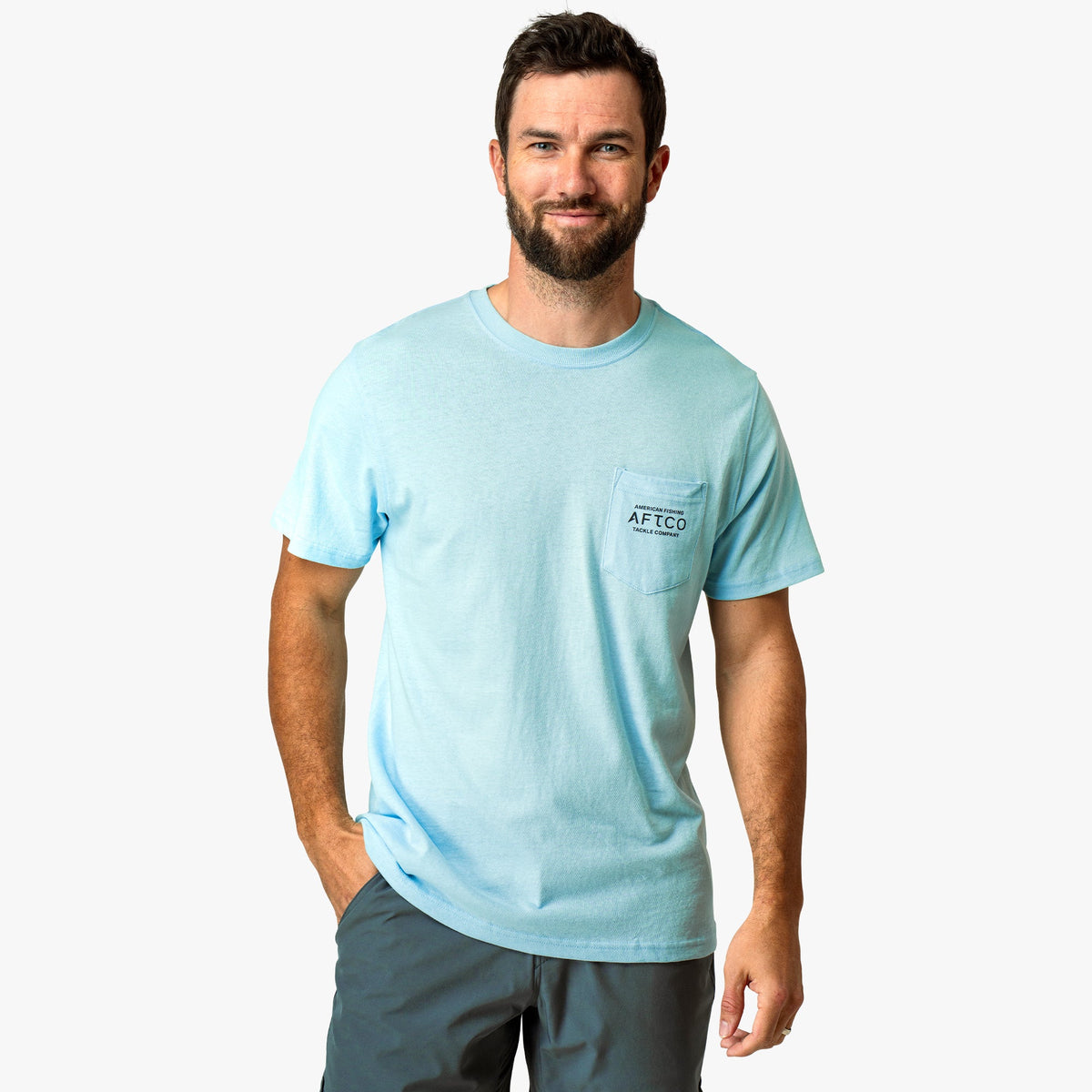 Tropics Short Sleeve Men's Fishing T-Shirt