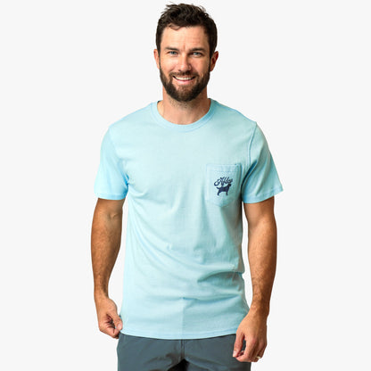 Co Pilot Short Sleeve Men's Fishing T-Shirt