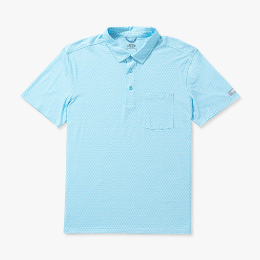 Qualifier Printed Performance Polo Shirt