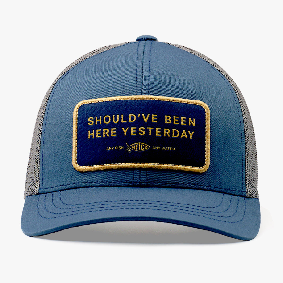 Should've Been Here Yesterday Fishing Trucker Hat