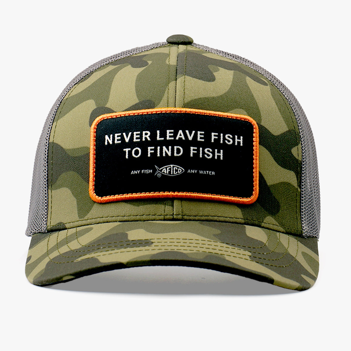 Never Leave Fish to Find Fish Trucker Hat