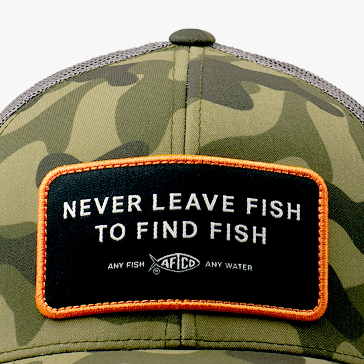 Never Leave Fish to Find Fish Trucker Hat
