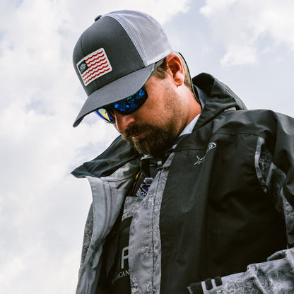 Canton American Fishing Trucker Hat