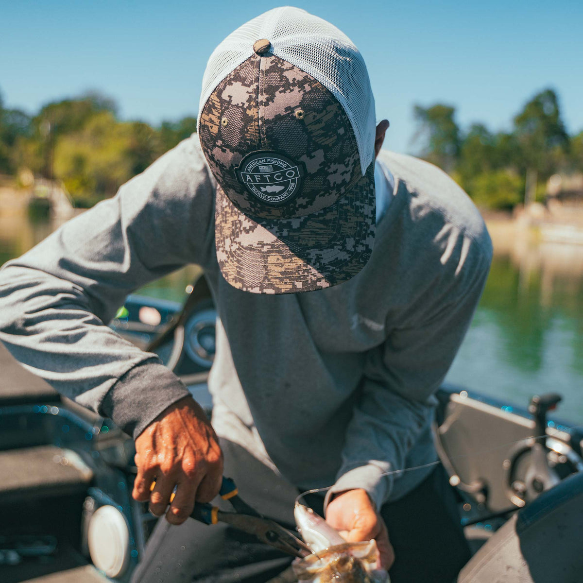 Bass Patch Trucker Hat