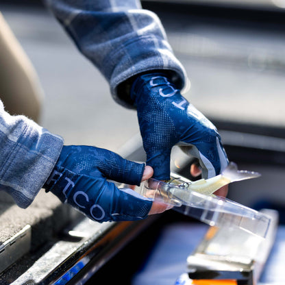 Solblok Fingerless Fishing Gloves