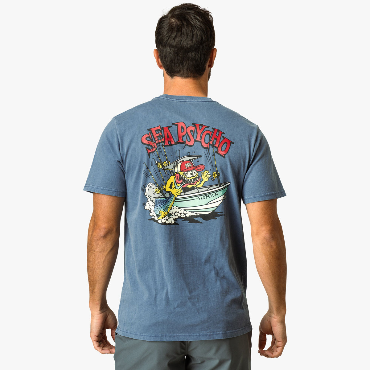 Sea Psycho Short Sleeve Fishing T-Shirt