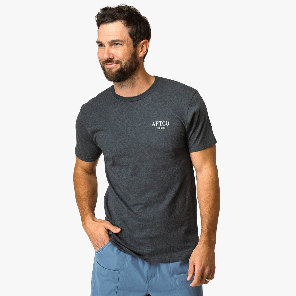 Thrasher Short Sleeve Men's Fishing T-Shirt
