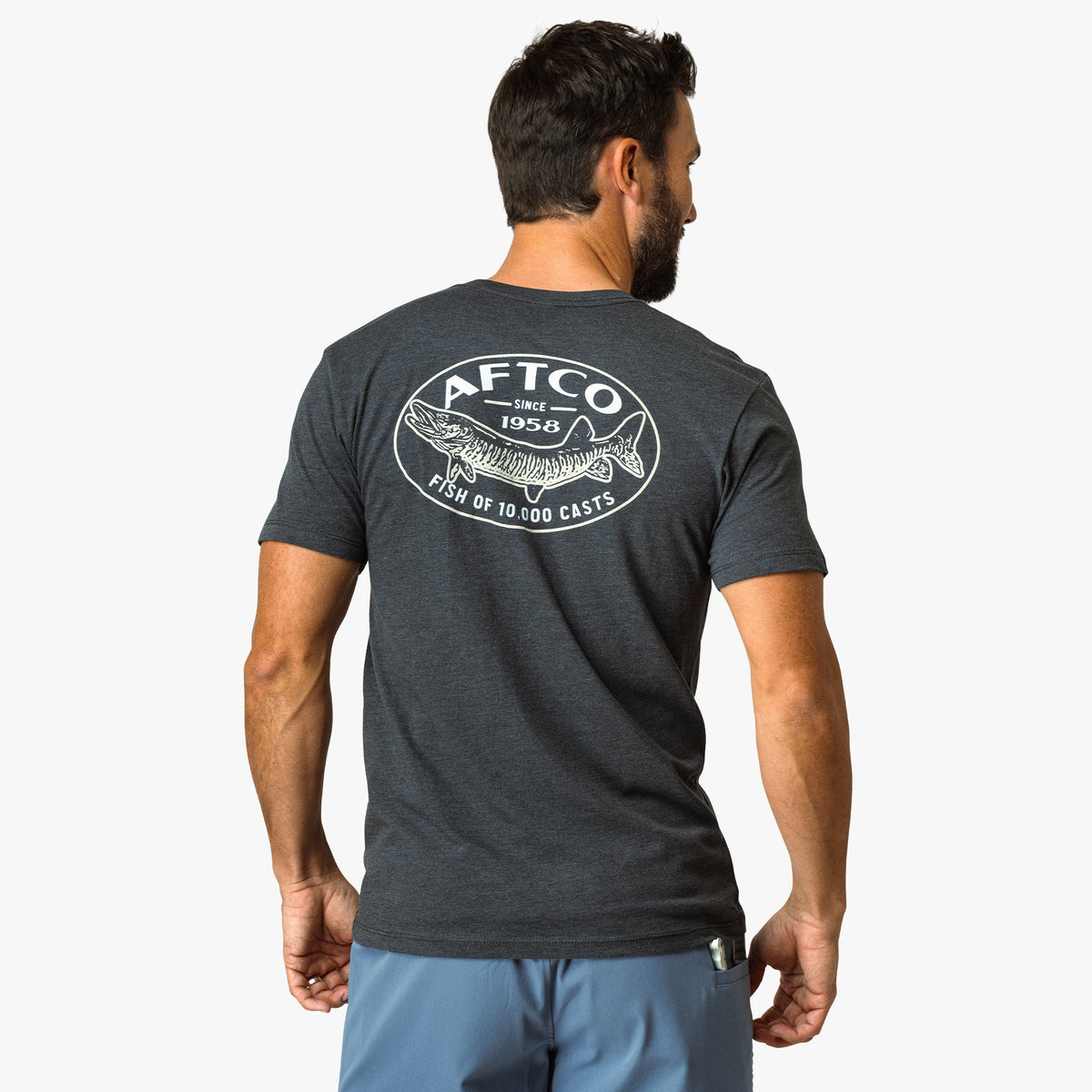 Thrasher Short Sleeve Men's Fishing T-Shirt