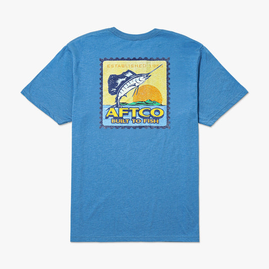 Greetings Short Sleeve Men's Fishing T-Shirt