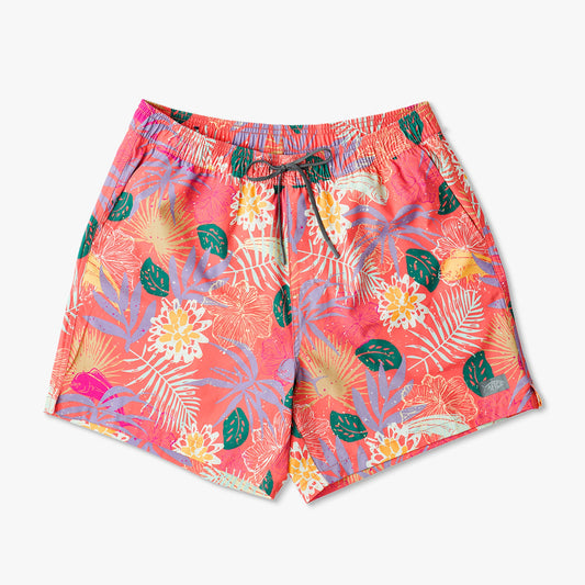 Strike Printed Swim Trunks