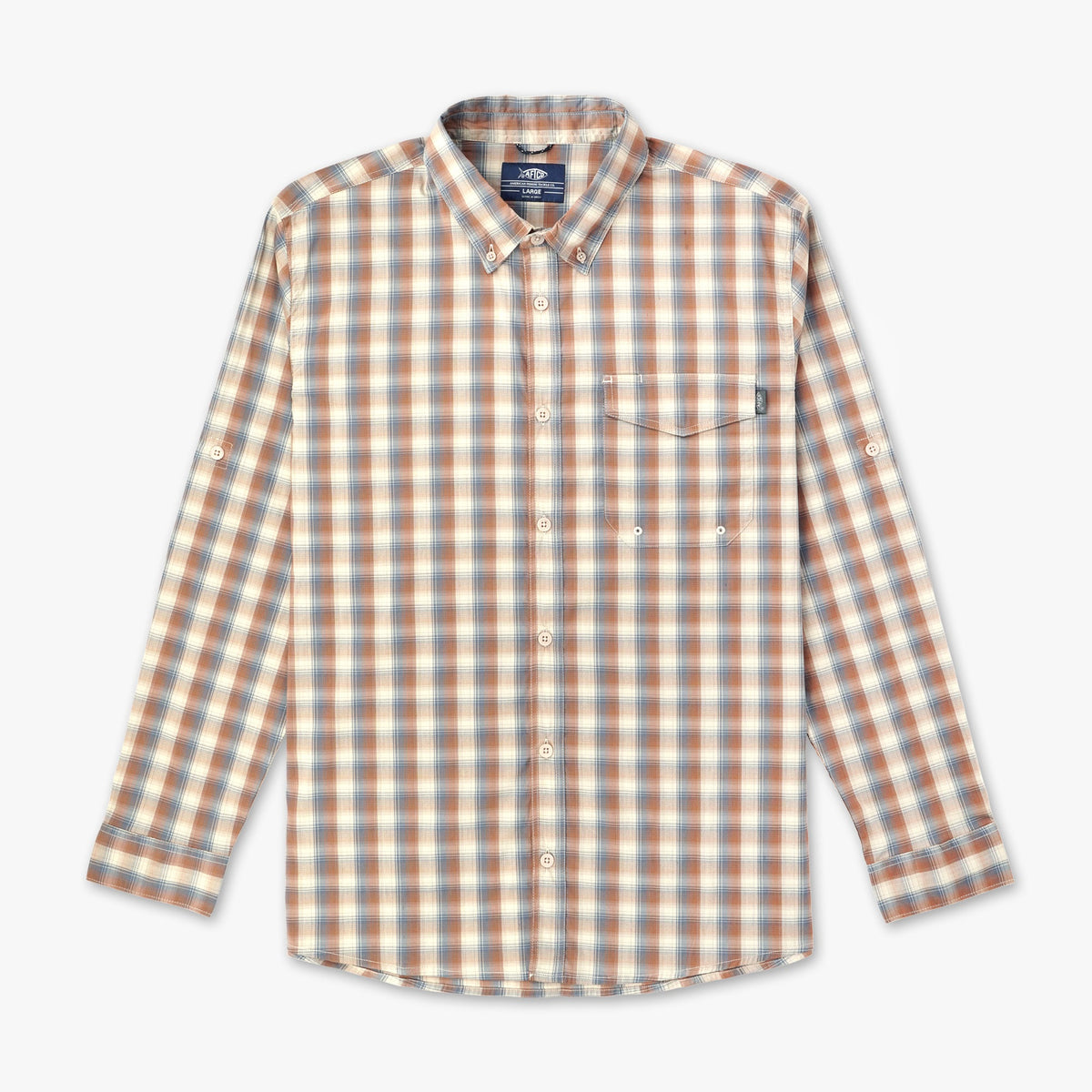Portside LS Button Down Fishing Shirt