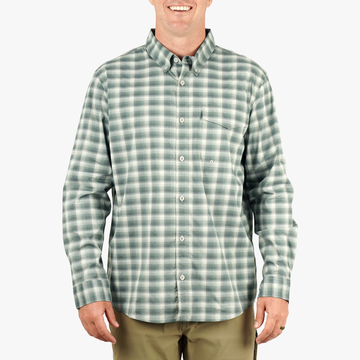 Portside LS Button Down Fishing Shirt