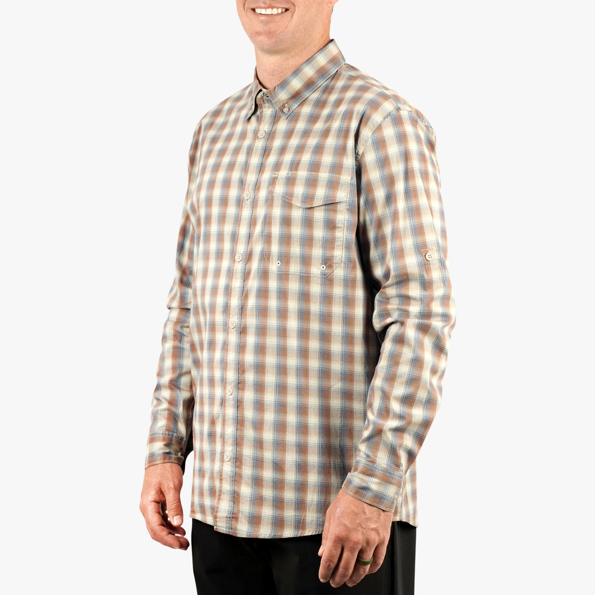 Portside LS Button Down Fishing Shirt