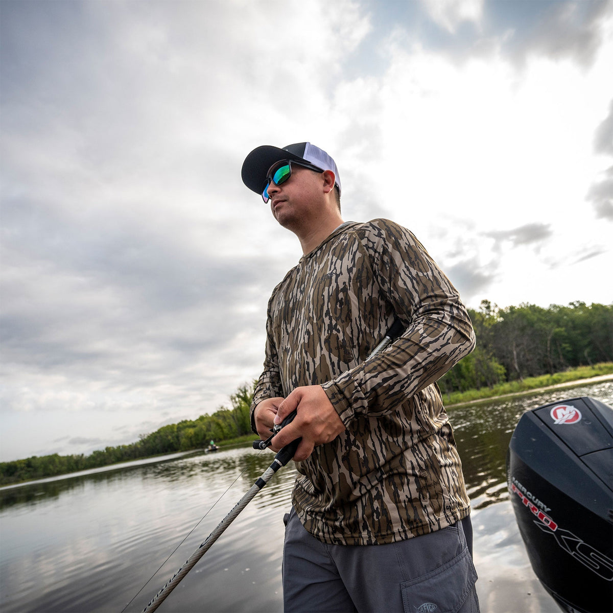 Mossy Oak® Camo LS Performance Shirt