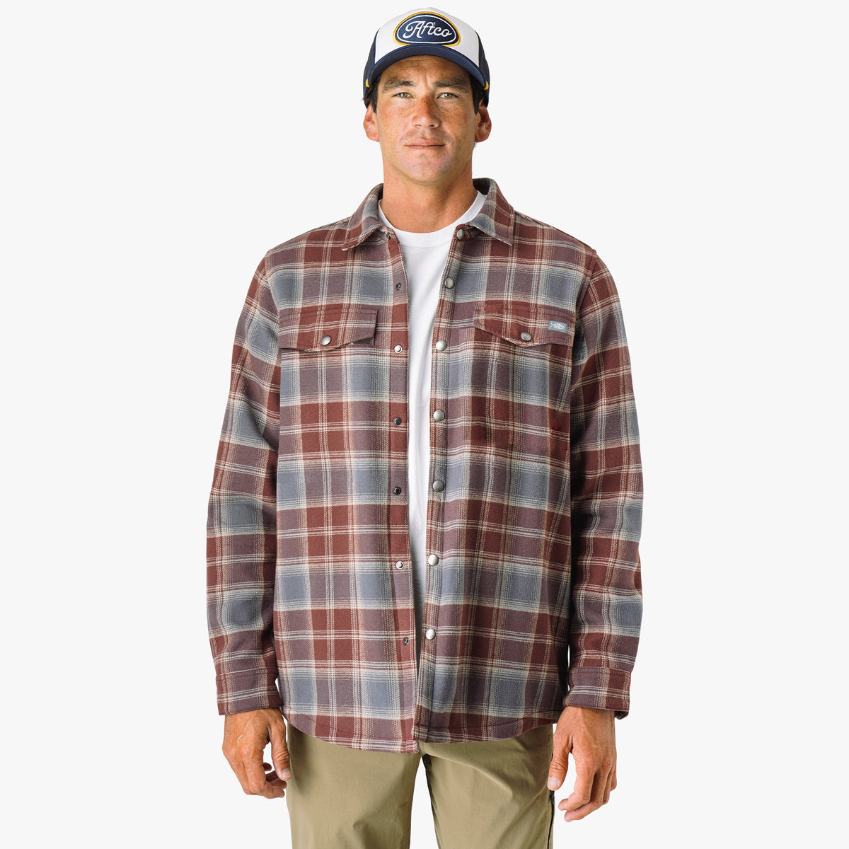 Stout Button Up Flannel Shacket