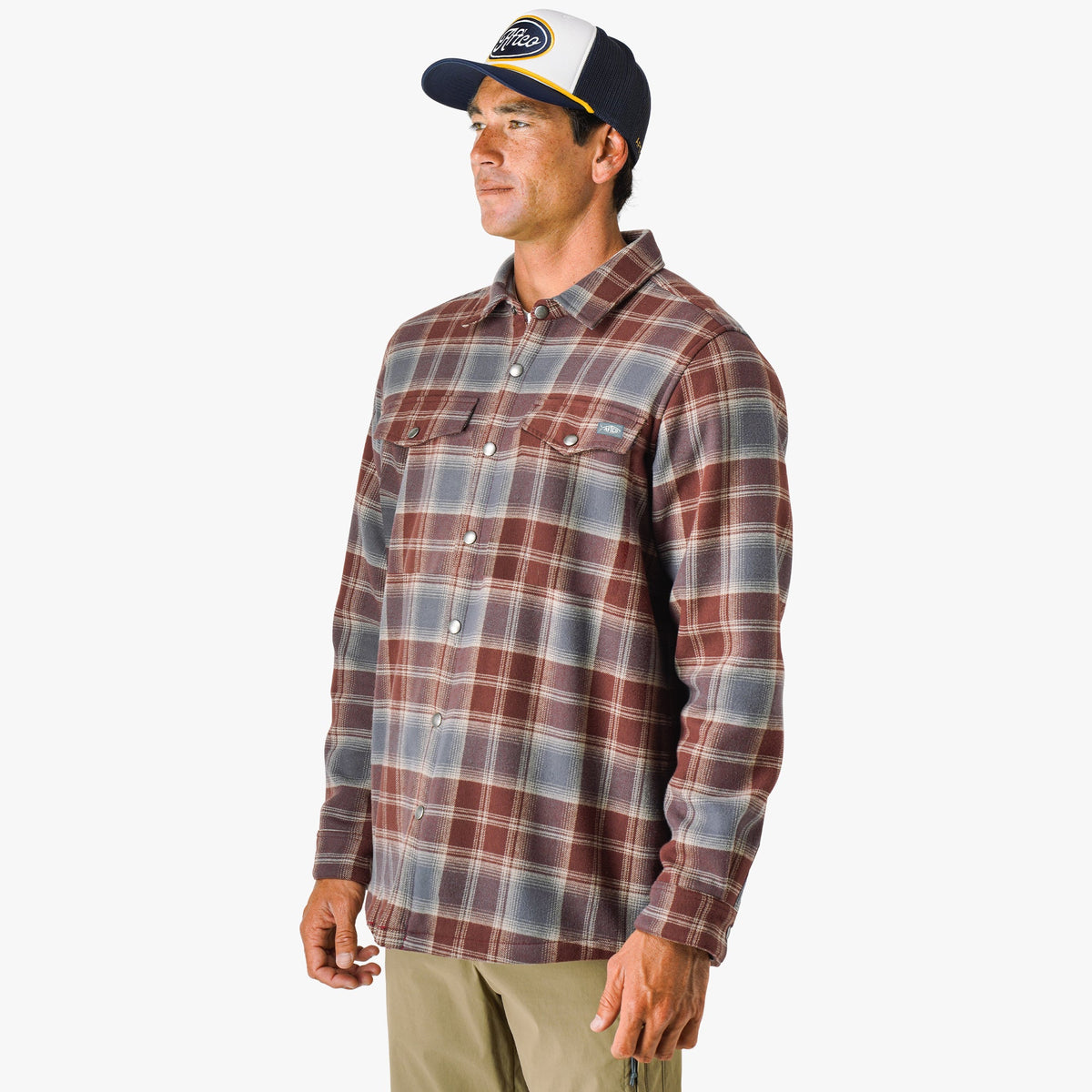 Stout Button Up Flannel Shacket