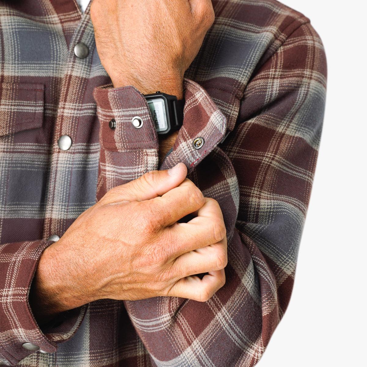 Stout Button Up Flannel Shacket