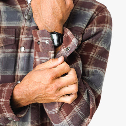 Stout Button Up Flannel Shacket