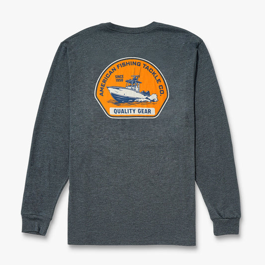 Blue Skies Long Sleeve Men's Fishing Shirt